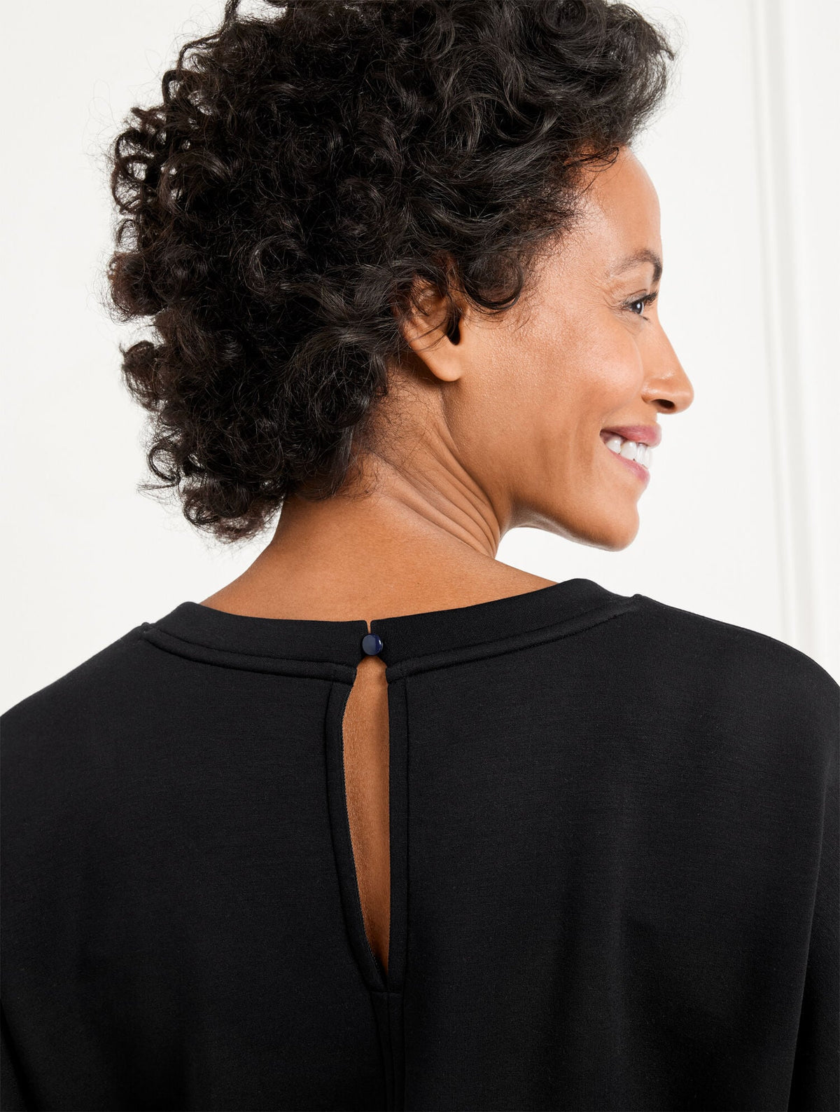 AIRKNIT STRETCH CREWNECK JUMPSUIT | Talbots
