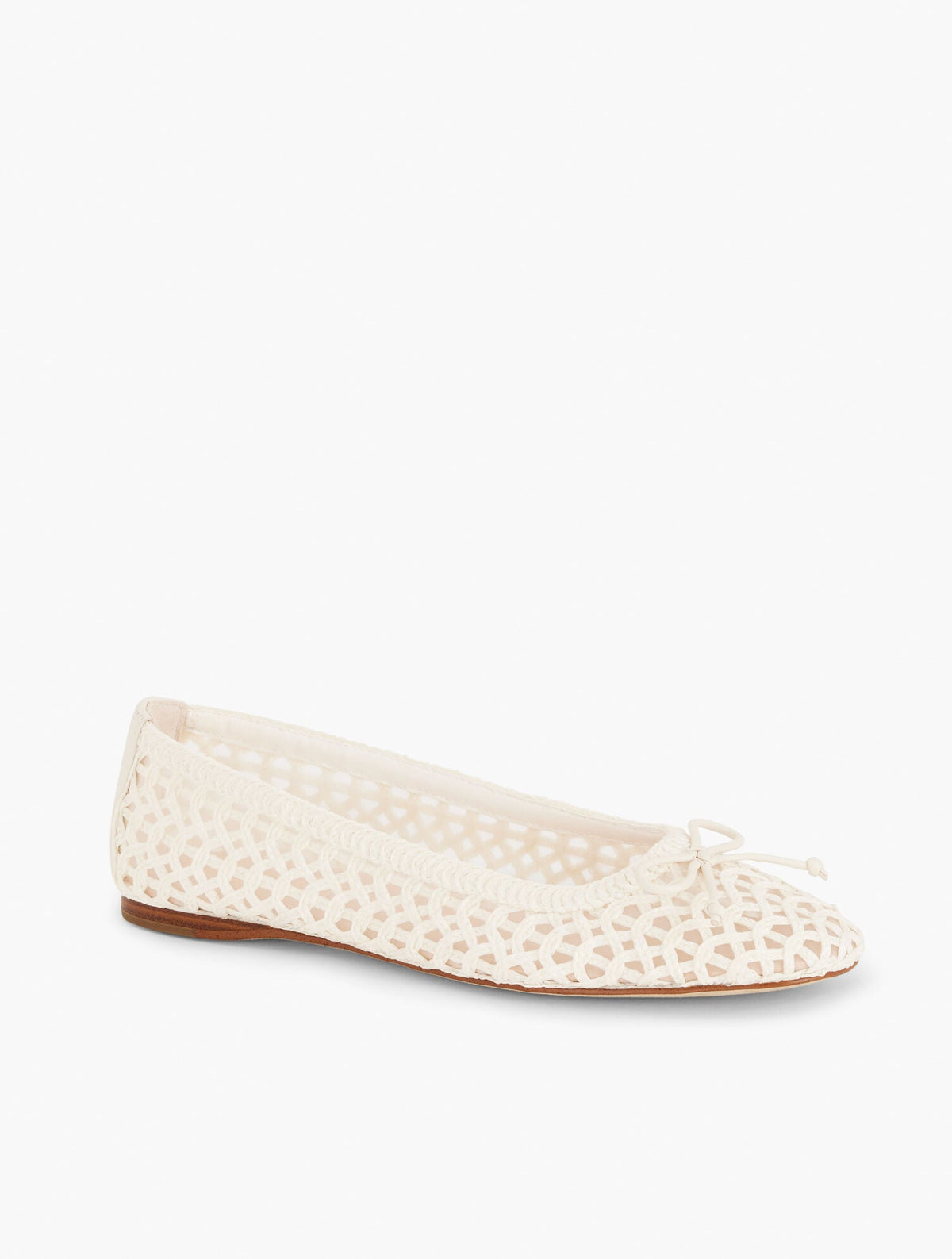 BLAINE SOFT SOLE LOOPY WOVEN BALLET FLATS | Talbots