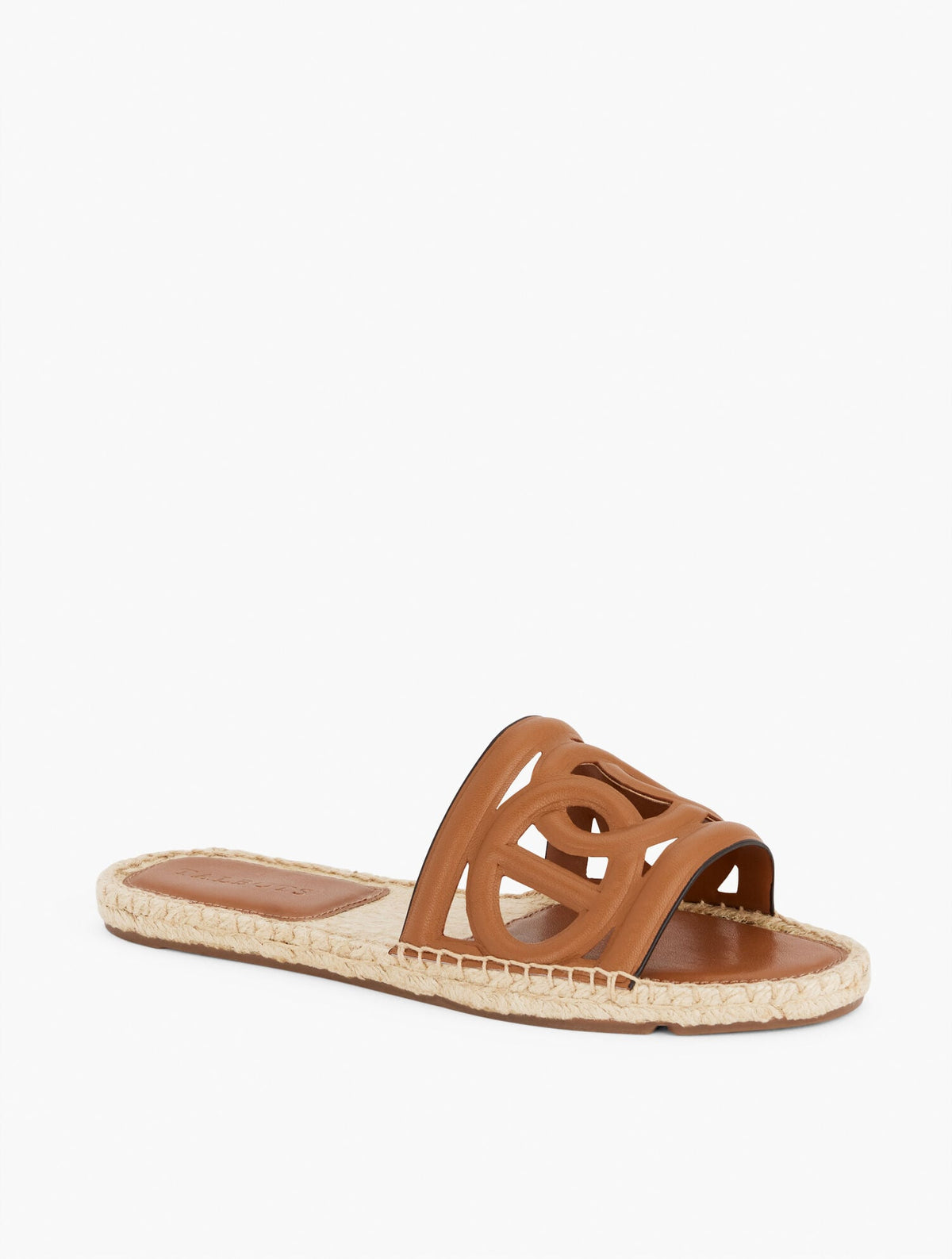 ILYSSA LINKS NAPPA ESPADRILLE SLIDES | Talbots