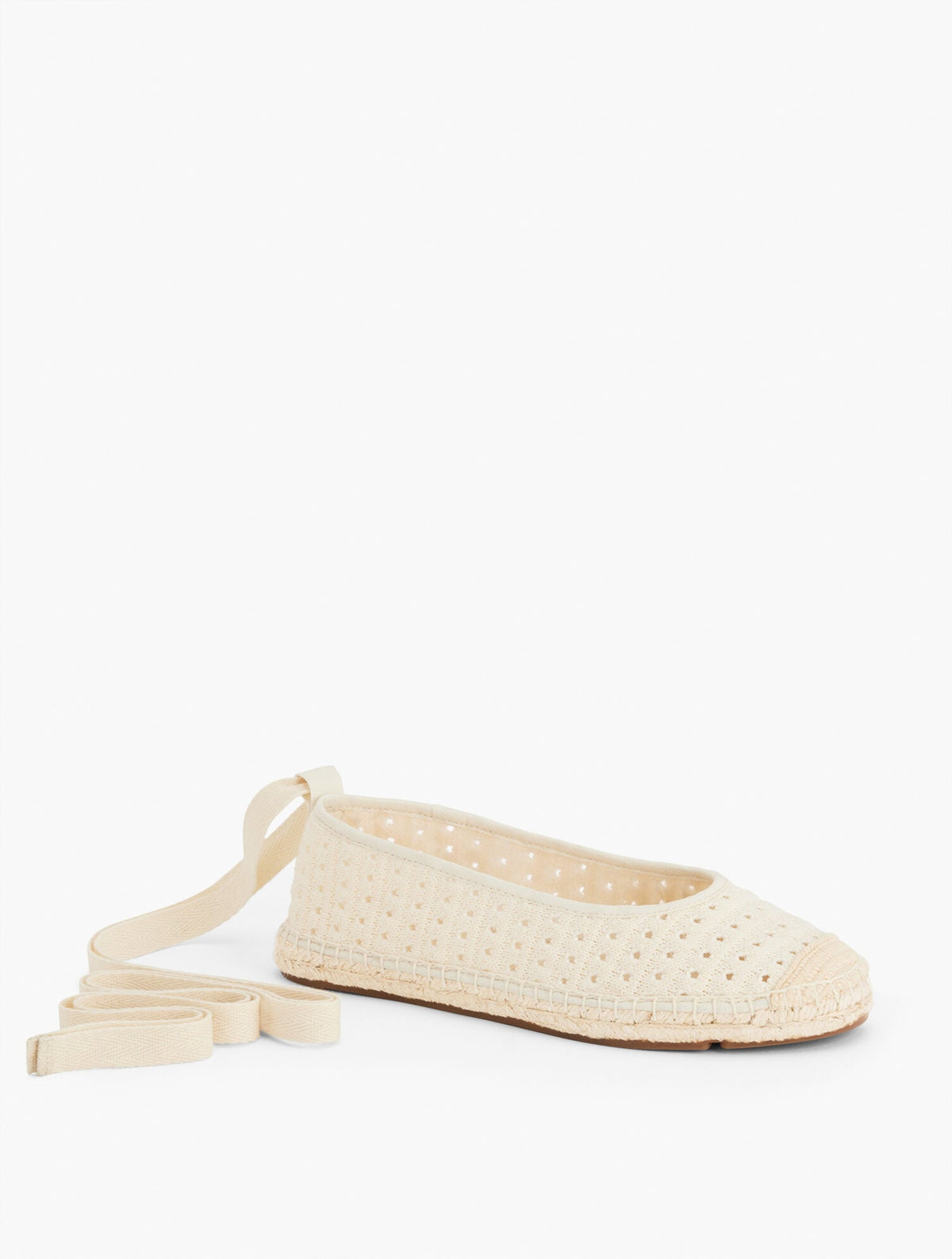 IZZY CROCHET ESPADRILLE FLATS | Talbots