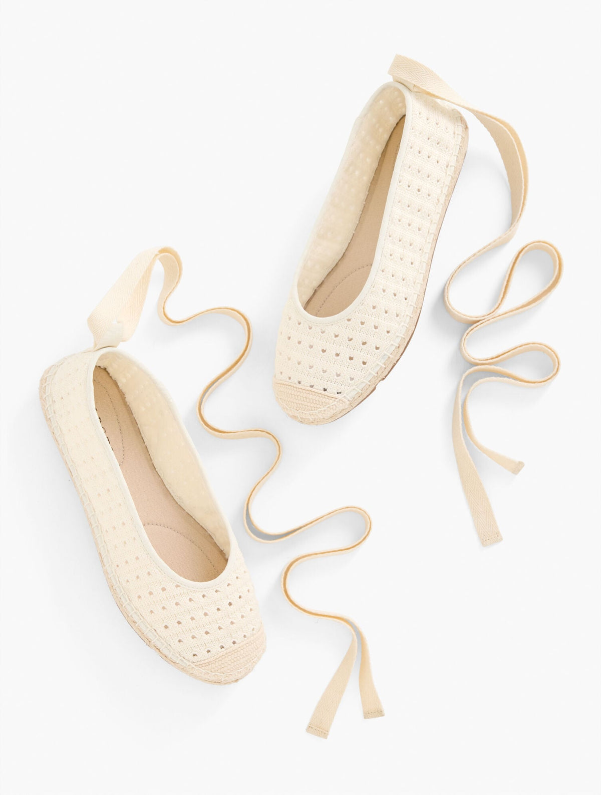 IZZY CROCHET ESPADRILLE FLATS | Talbots