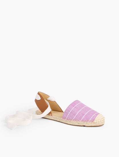 IZZY D’ORSAY ESPADRILLE FLATS - RIVIERA STRIPE | Talbots