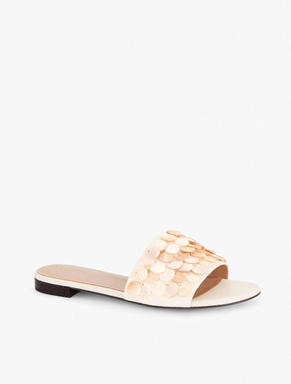 KERI SHELL EMBELLISHED SLIDES | Talbots