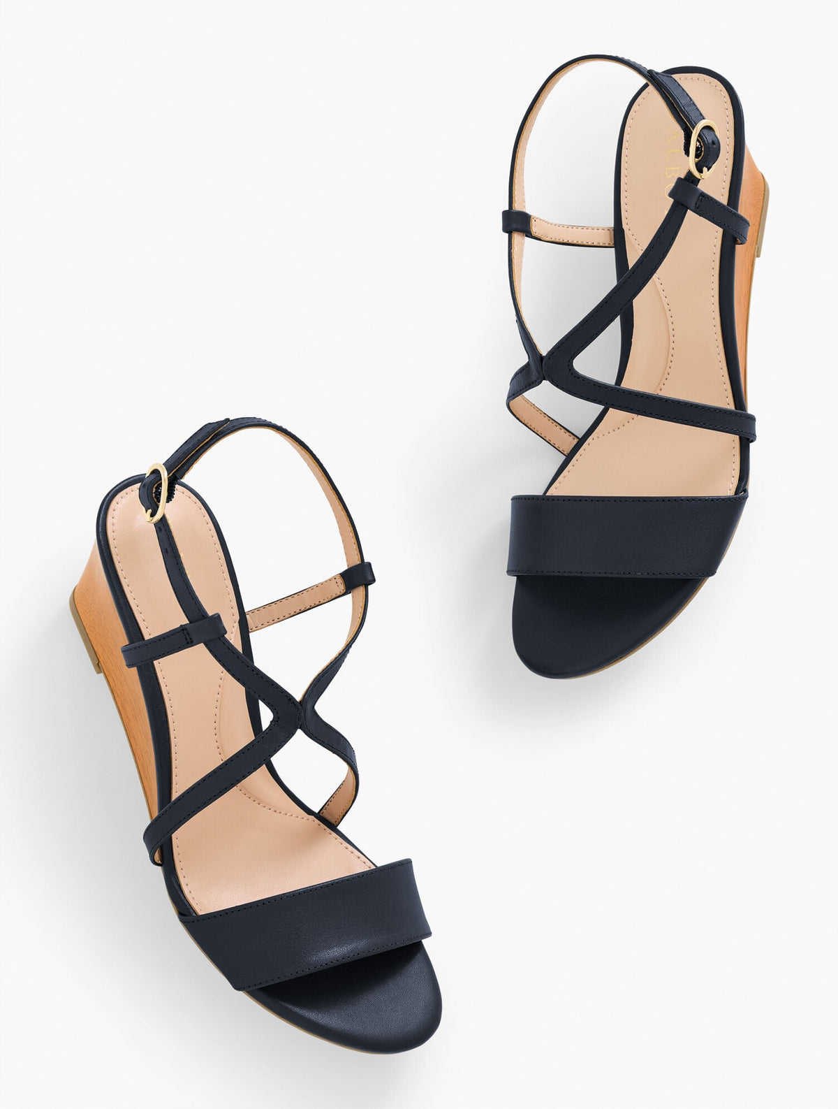 ROYCE NAPPA WEDGE SANDALS | Talbots