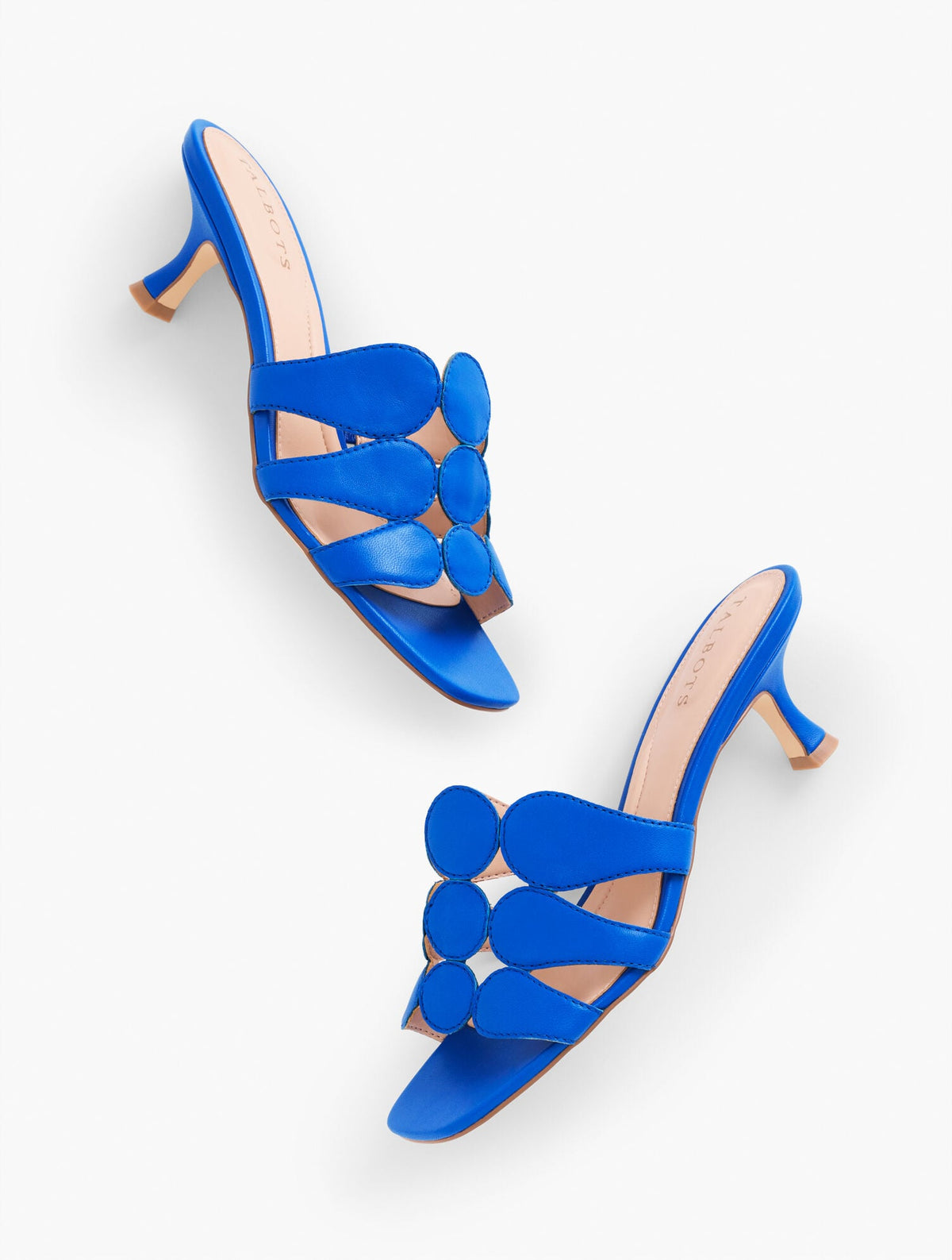 SABEL NAPPA FLARE HEEL SANDALS | Talbots
