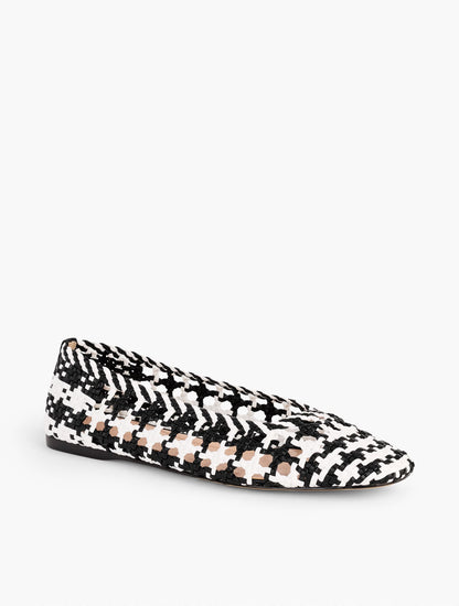 SLOANE WOVEN BALLET FLATS | Talbots