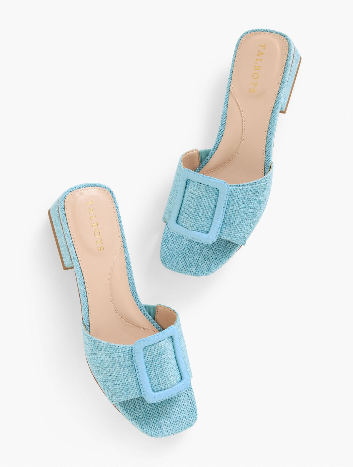 VIV BUCKLE SLIDES | Talbots