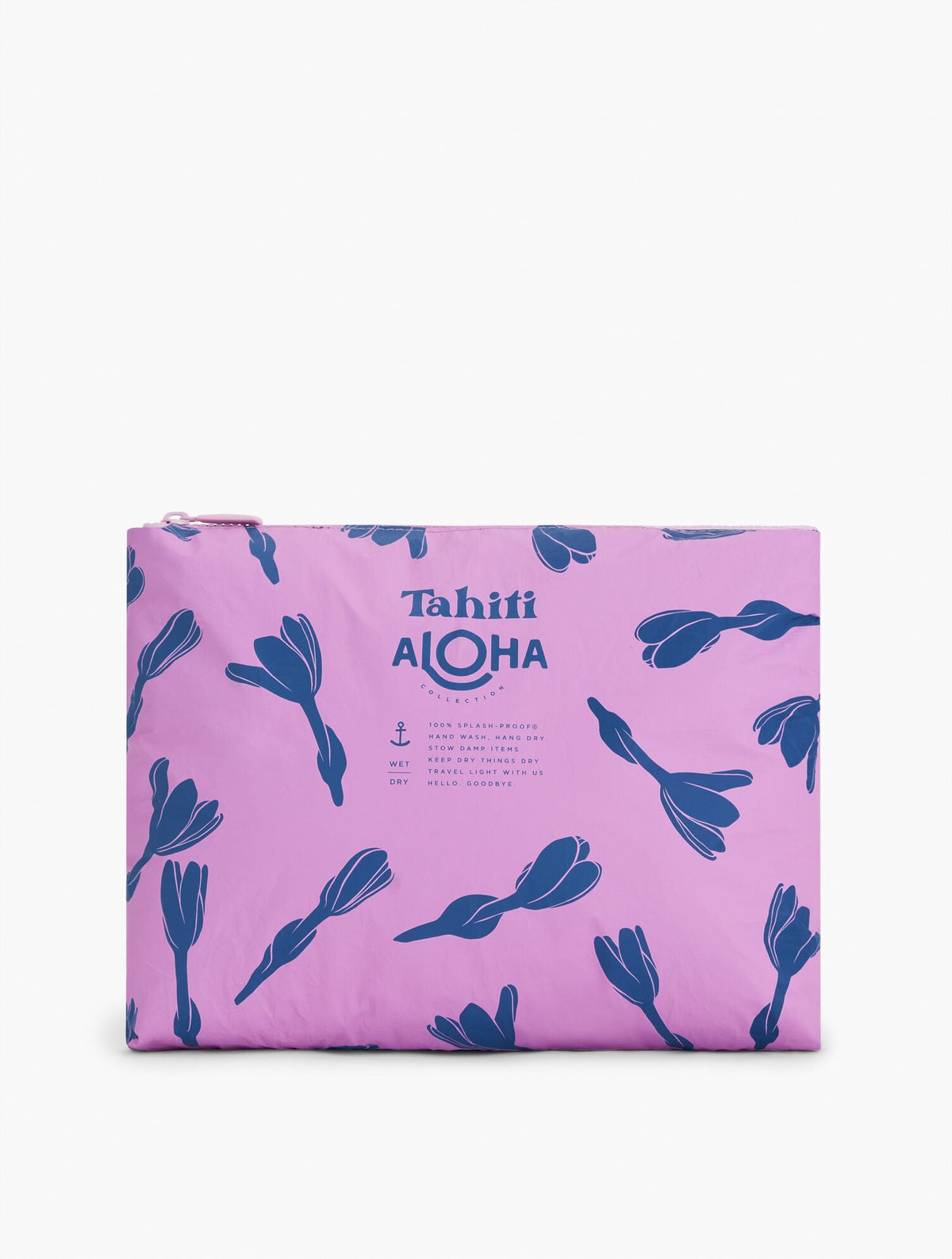 ALOHA COLLECTION MID SHELL LEI REVERSIBLE POUCH | Talbots