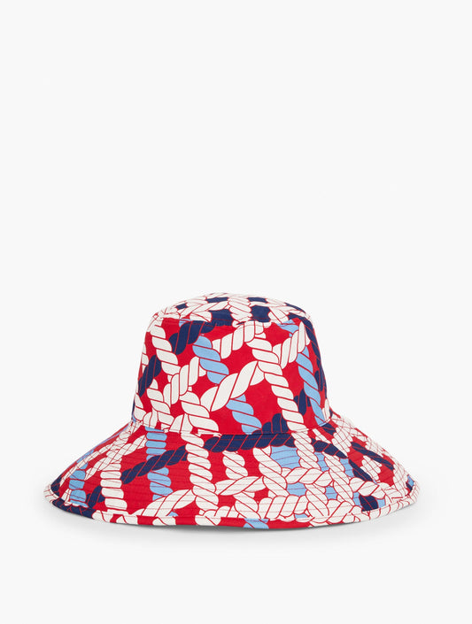 NAUTICAL VIBES WIDE BRIM HAT | Talbots