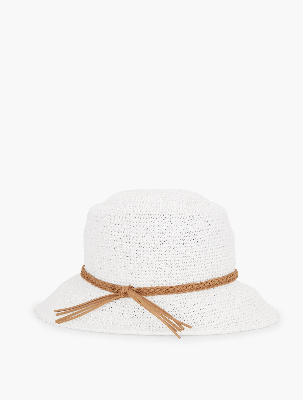 STRAW BUCKET HAT | Talbots