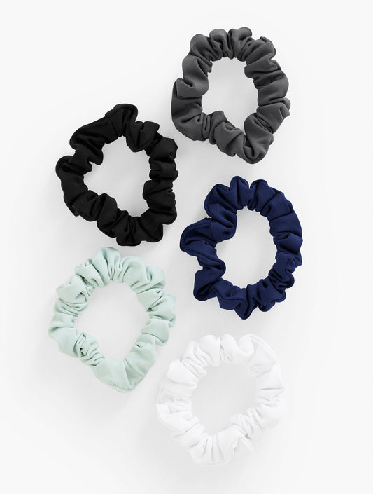 T BY TALBOTS SCRUNCHIE SET OF 5 | Talbots