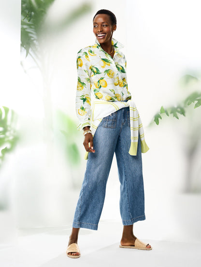 MODERN CLASSIC SHIRT - LUSCIOUS LEMONS | Talbots