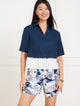 NAVY/WHITE