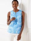 LAKESIDE BLUE/WHITE