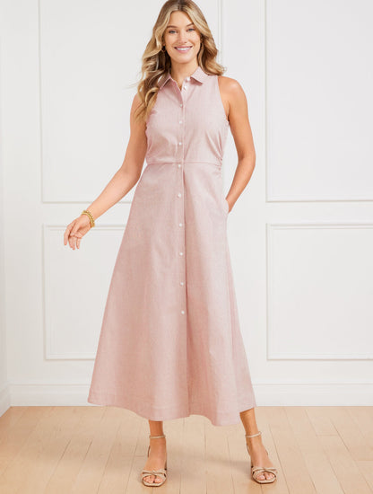 SEERSUCKER SHIRTDRESS | Talbots