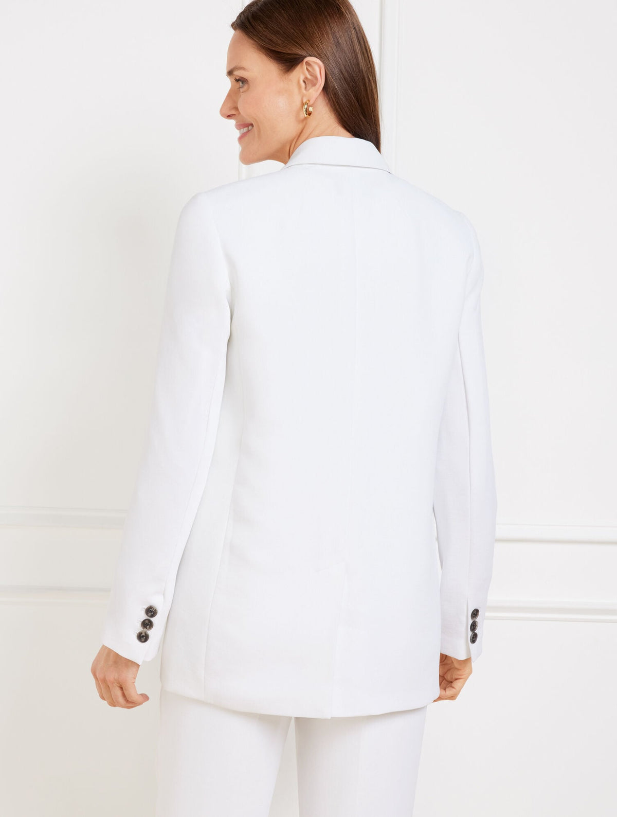 POLISHED CREPE BLAZER | Talbots