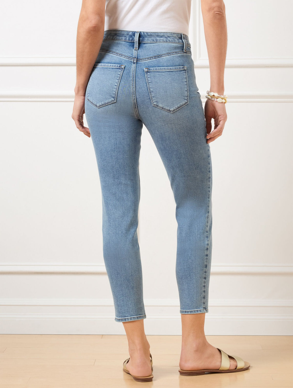 JEGGING CROPS - CIARA WASH | Talbots