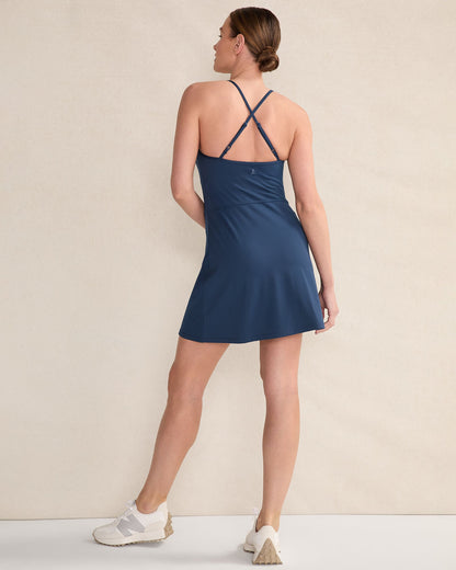 BALANCE CRISS CROSS ACTIVE DRESS | Talbots