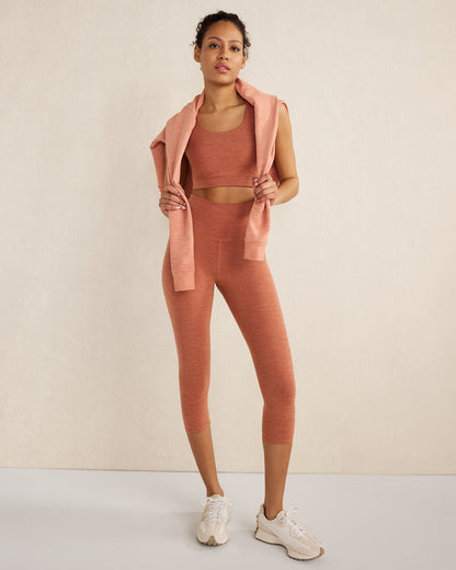 BALANCE HEATHER CAPRI LEGGINGS | Talbots