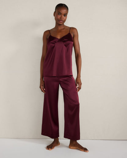 WASHABLE SILK PLEATED CAMI | Talbots