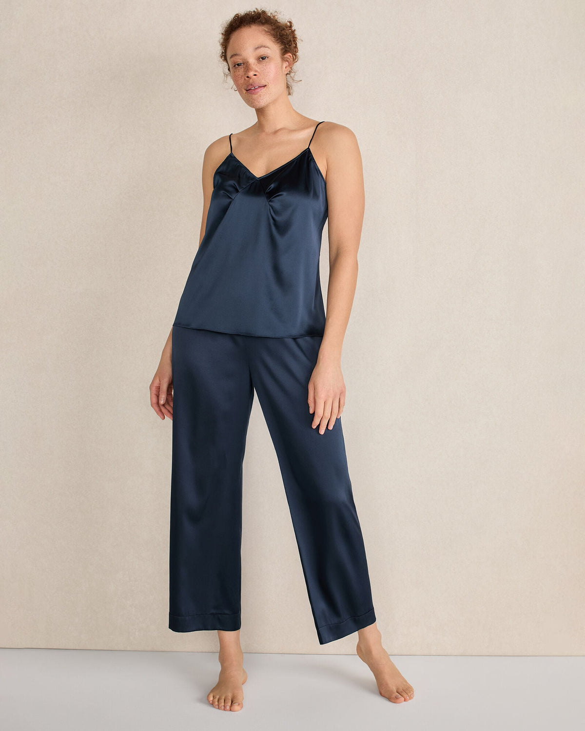 WASHABLE SILK PLEATED CAMI | Talbots