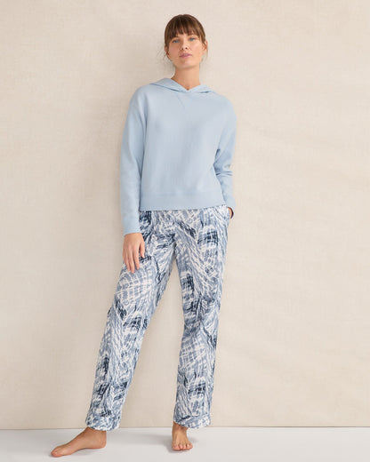 ORGANIC COTTON POPLIN TIE DYE SLEEP PANTS | Talbots