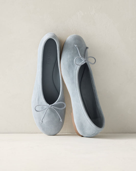 SUEDE BALLET FLATS | Talbots