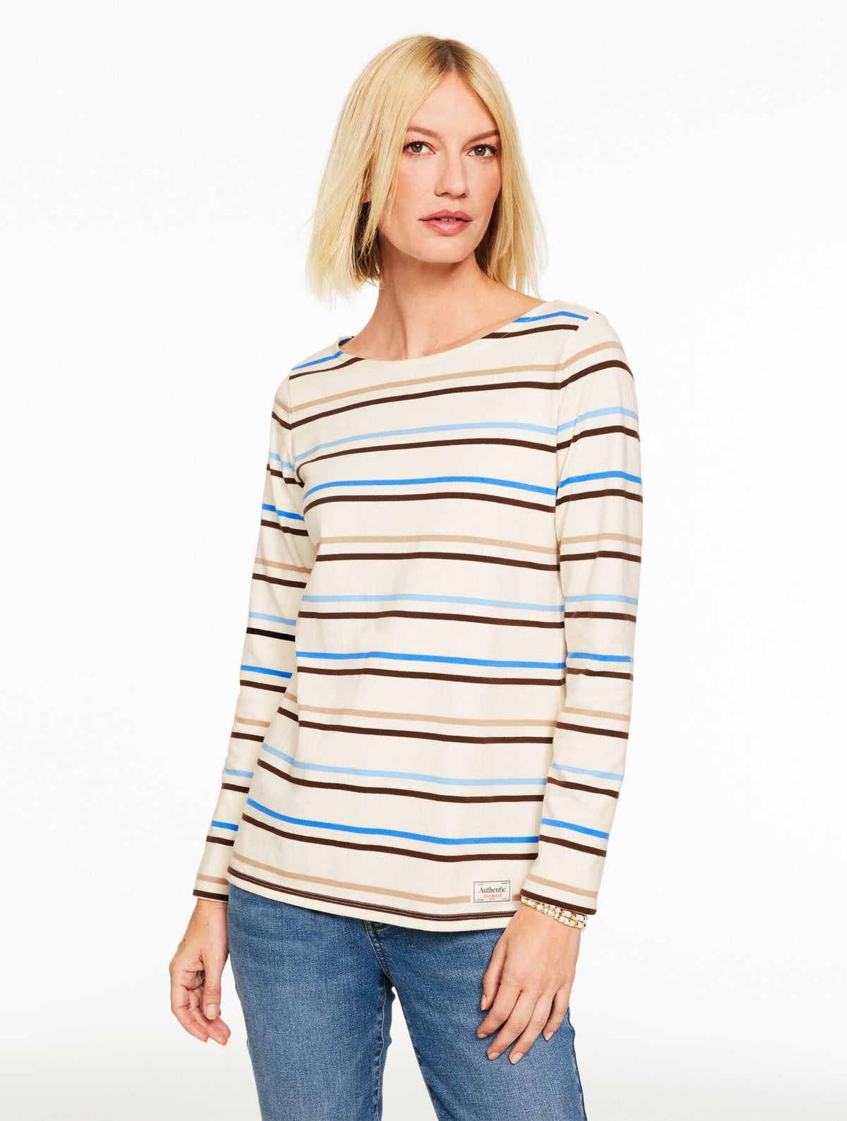 AUTHENTIC TALBOTS TEE - CHELSEA STRIPE | Talbots