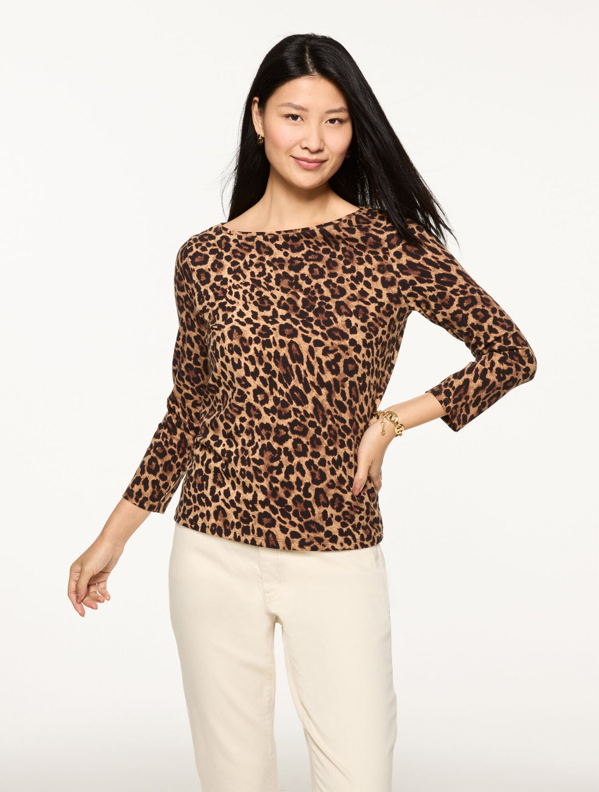 BATEAU NECK TEE - SPECTACULAR ANIMAL | Talbots