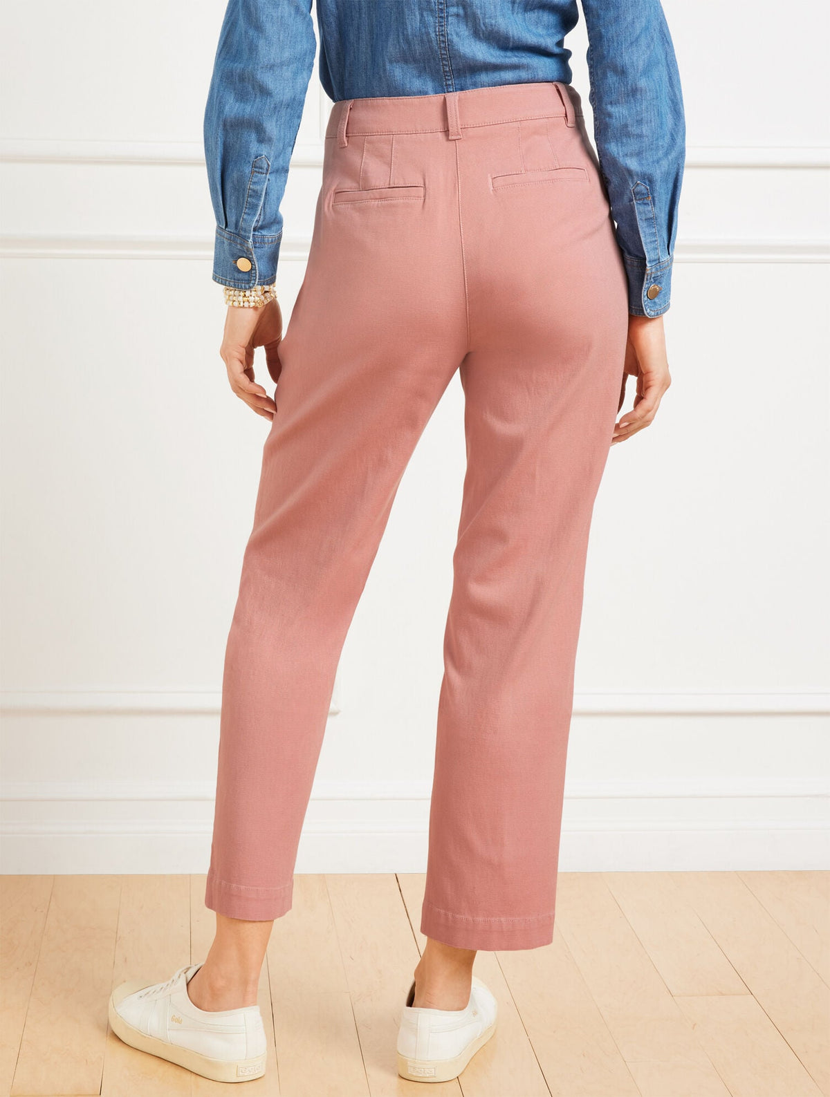 TAPERED ANKLE PANTS | Talbots
