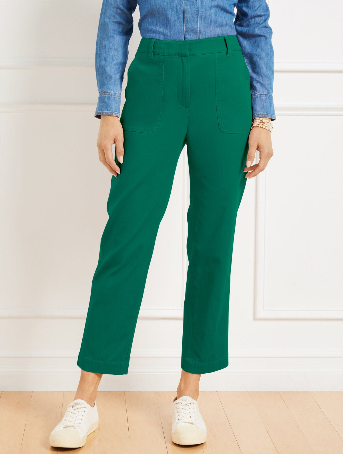 TAPERED ANKLE PANTS | Talbots