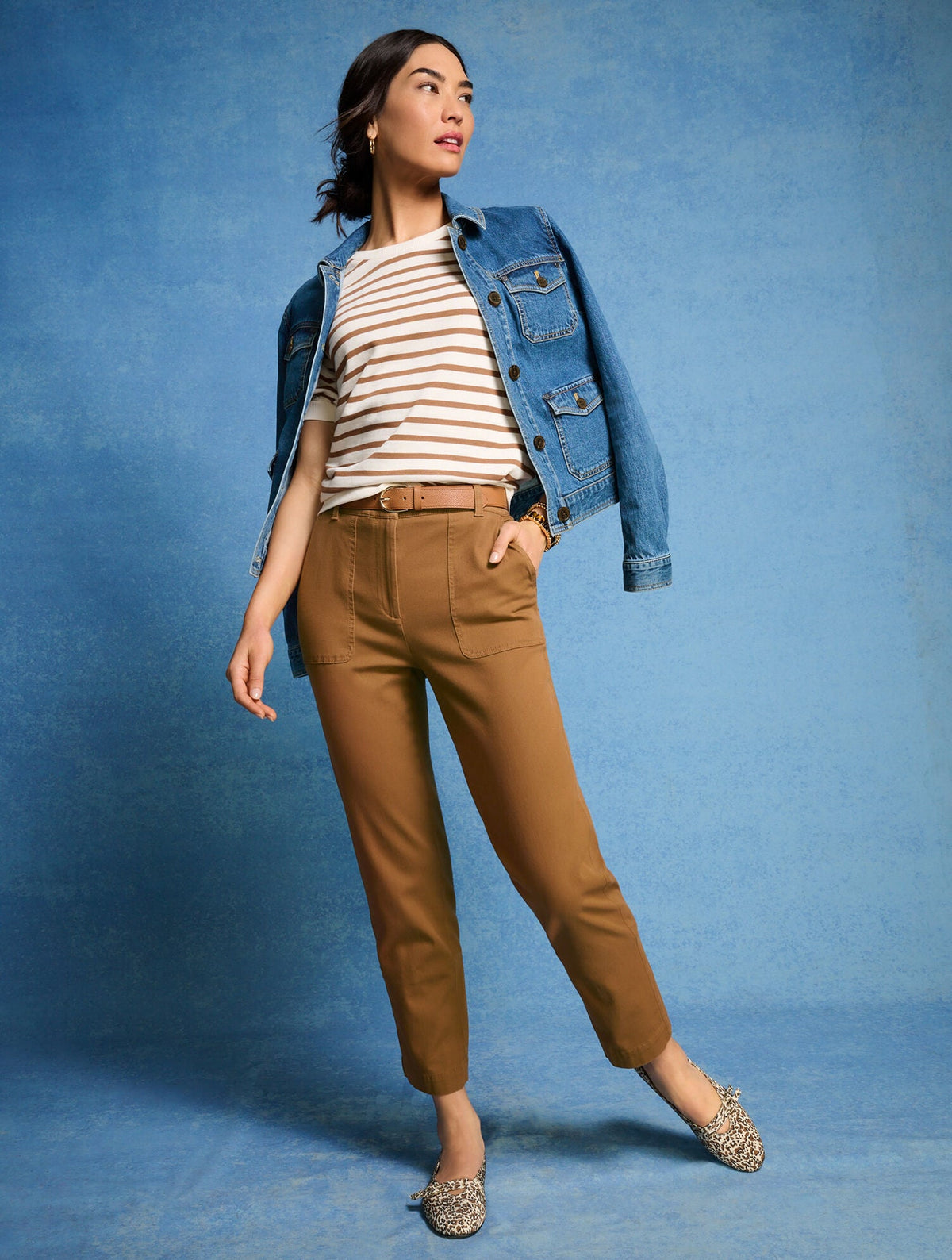 TAPERED ANKLE PANTS | Talbots