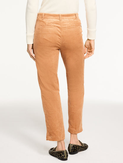 TAPERED ANKLE STRETCH CORDUROY PANTS | Talbots