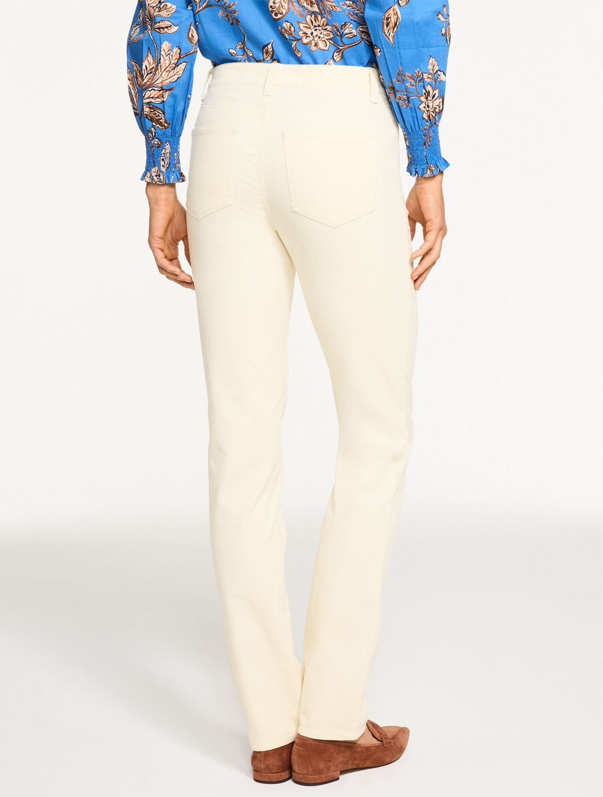 STRAIGHT LEG STRETCH CORDUROY PANTS | Talbots