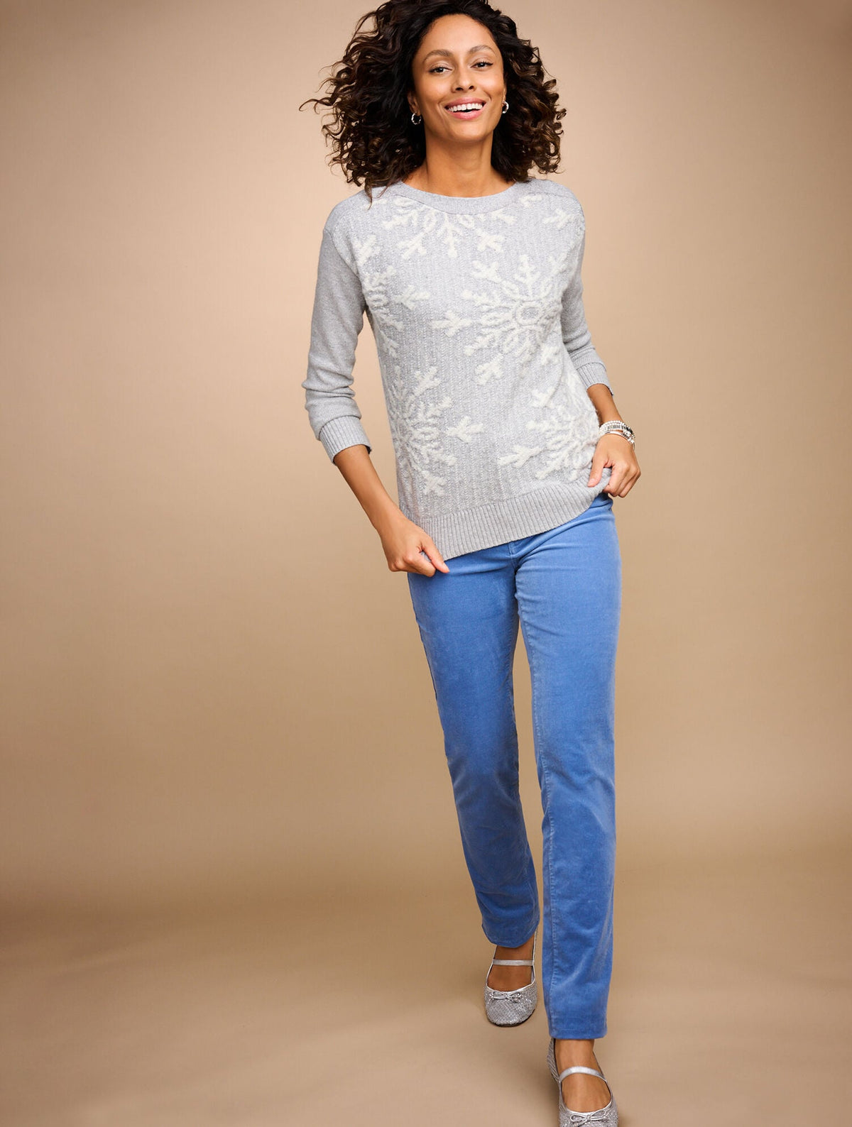 STRAIGHT LEG STRETCH CORDUROY PANTS | Talbots