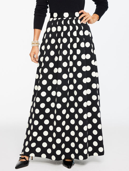 MAXI SKIRT - BRILLIANT DOT | Talbots