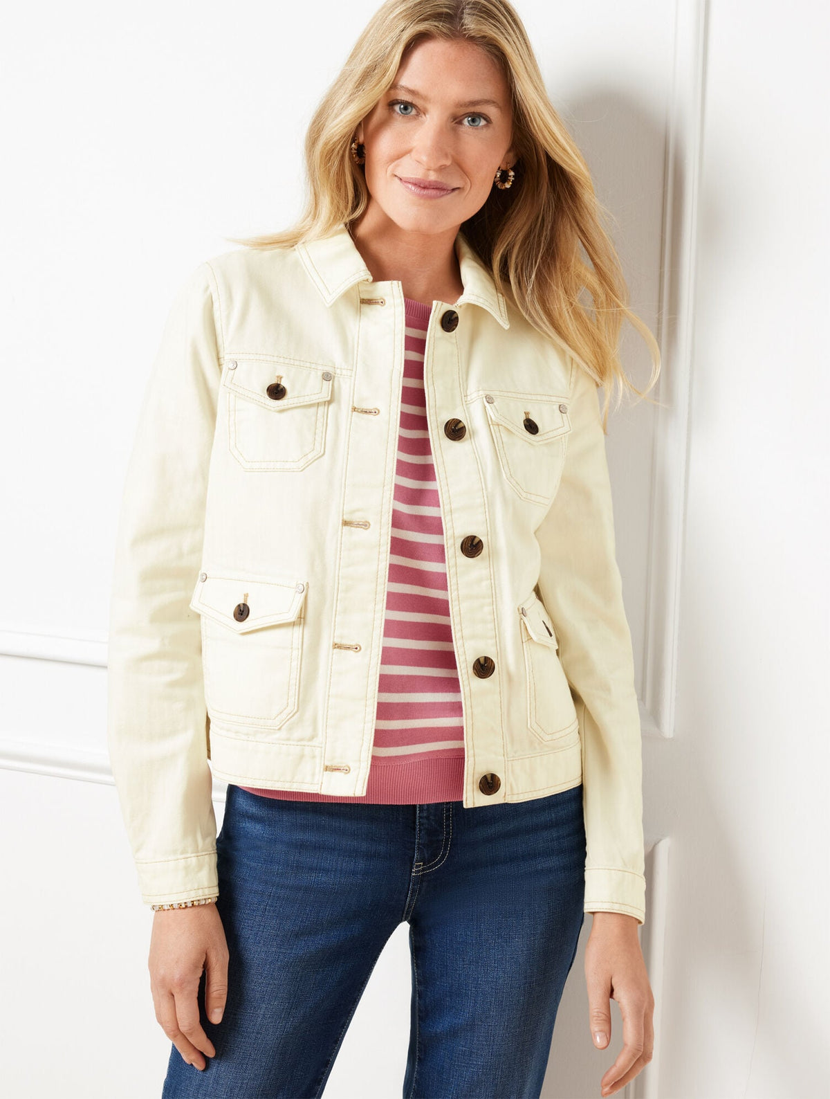 STUDIO CHORE JACKET | Talbots