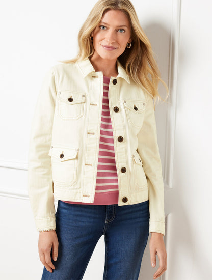 STUDIO CHORE JACKET | Talbots