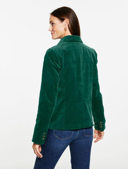 VELVETEEN JACKET | Talbots