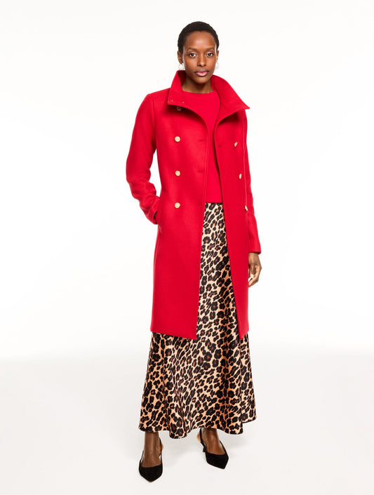ITALIAN MELTON DOUBLE BREASTED COAT | Talbots