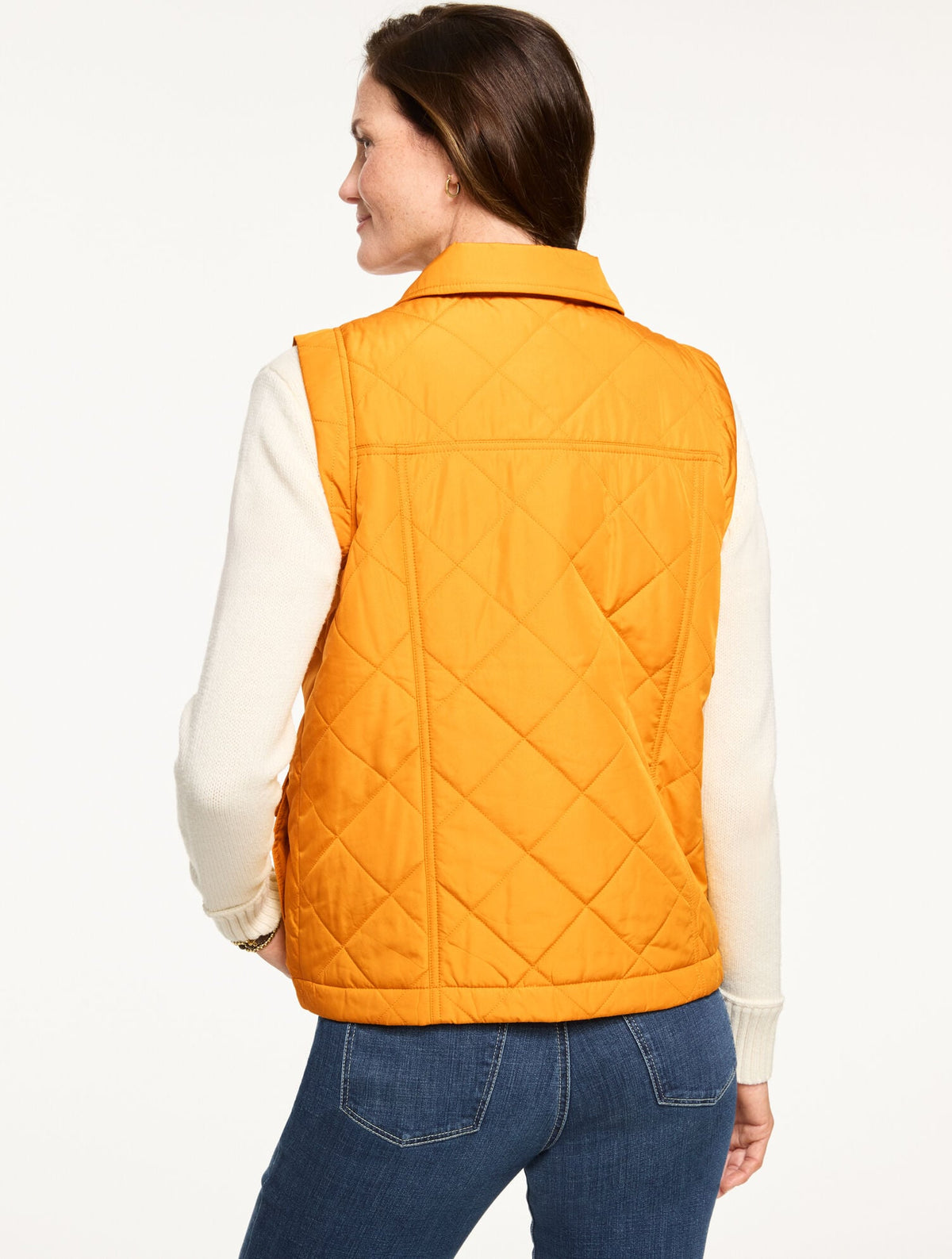 QUILTED BARN VEST | Talbots