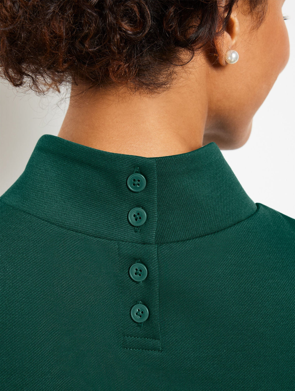 PASSPORT PONTE MOCKNECK SHELL | Talbots