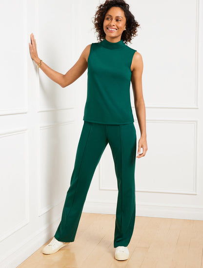 PASSPORT PONTE MOCKNECK SHELL | Talbots