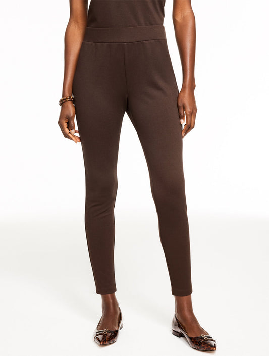 PASSPORT PONTE LEGGINGS | Talbots