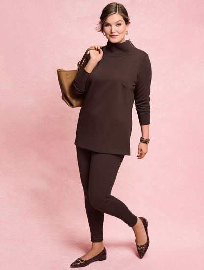PASSPORT PONTE LEGGINGS | Talbots