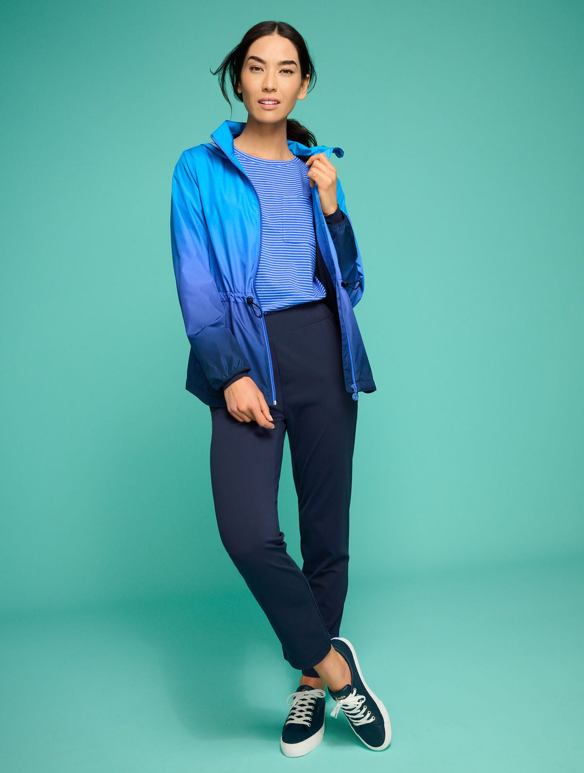 OMBRÉ WINDBREAKER | Talbots