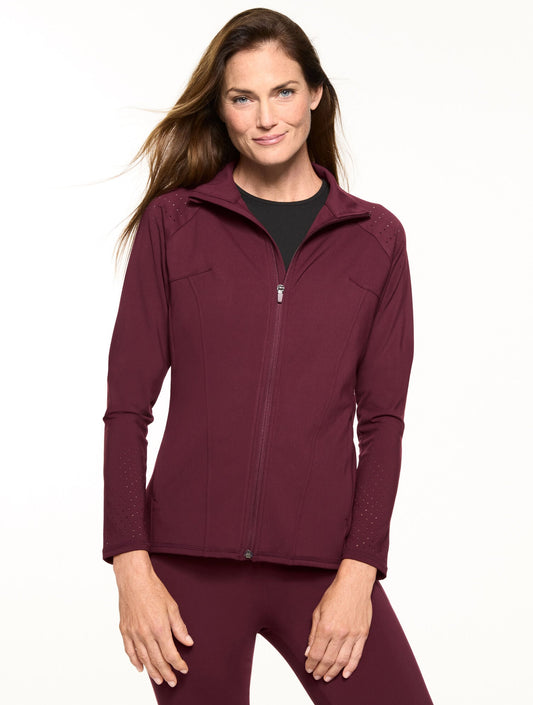 OUT & ABOUT JACKET - LASER CUT | Talbots