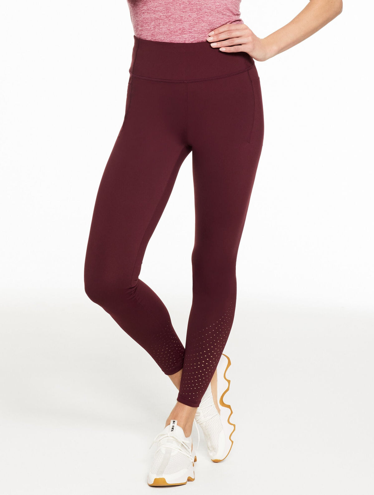 OUT & ABOUT LEGGINGS - LASER CUT | Talbots