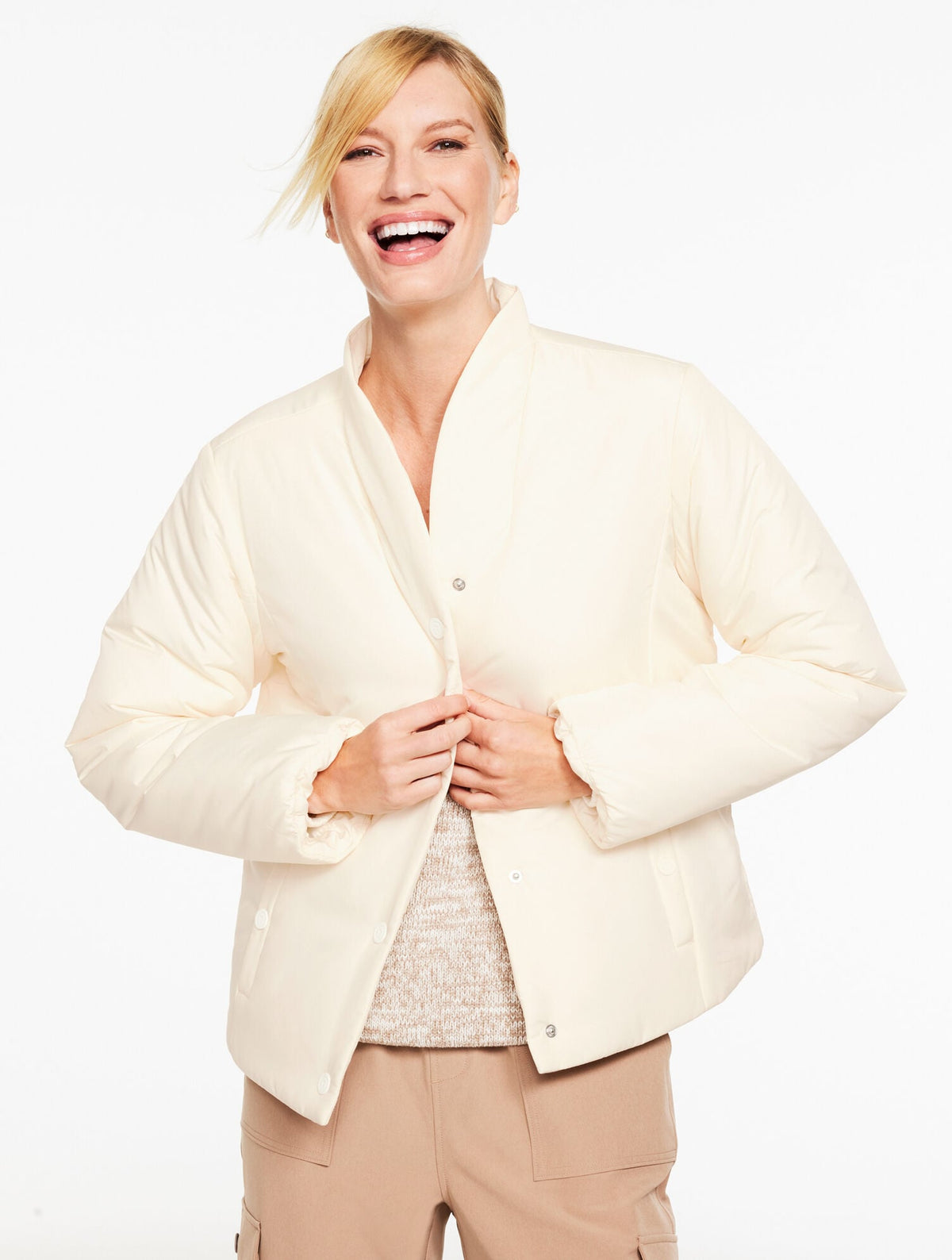 PADDED JACKET | Talbots