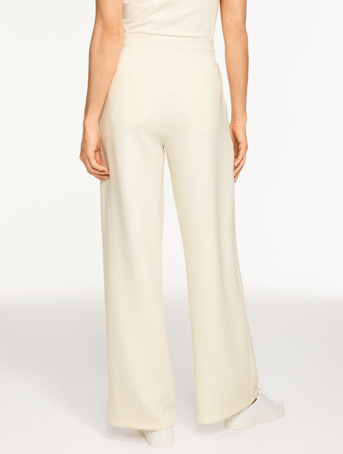 AIRKNIT STRETCH WIDE LEG PANTS | Talbots